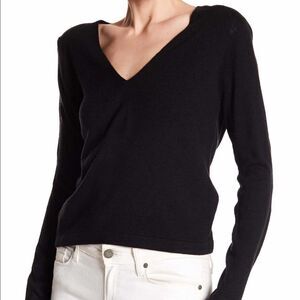 Cotton Emporium | Long Sleeve Back Cinch Black | NWOT (XS)